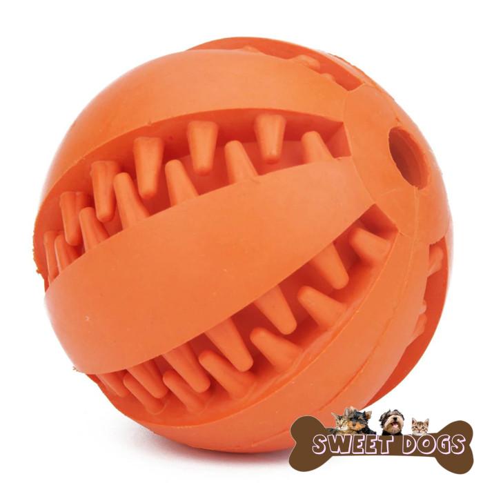 Interaktív kutyalabda narancssárga