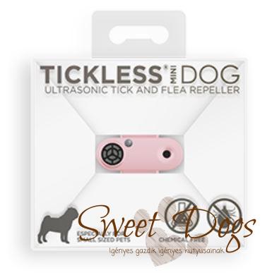 Tickless Mini Dog Kullancsriasztó USB-s Pink M01PI ultrahangos