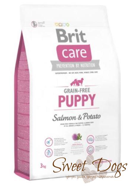 Brit Care 3kg GRAIN FREE Puppy Salmon Potato