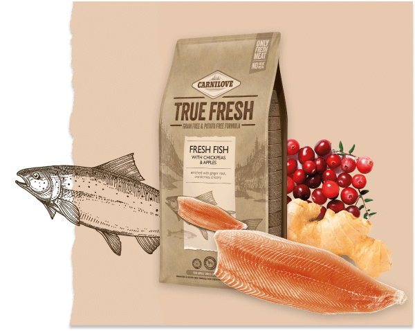  Carnilove True Fresh Dog Adult Fish - hal 1,4kg