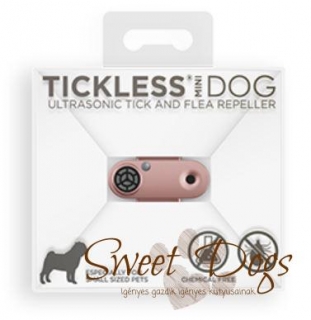 Tickless Mini Dog Kullancsriasztó USB-s Rózsaarany M01RG ultrahangos