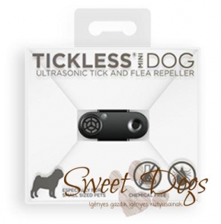      Tickless Mini Dog Kullancsriasztó USB-s fekete M01BL ultrahangos