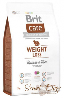   Brit Care 3kg Weight Loss Rabbit Rice 